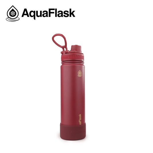 Aqua Flask Boogie Retro Collection 22oz – Wine Red
