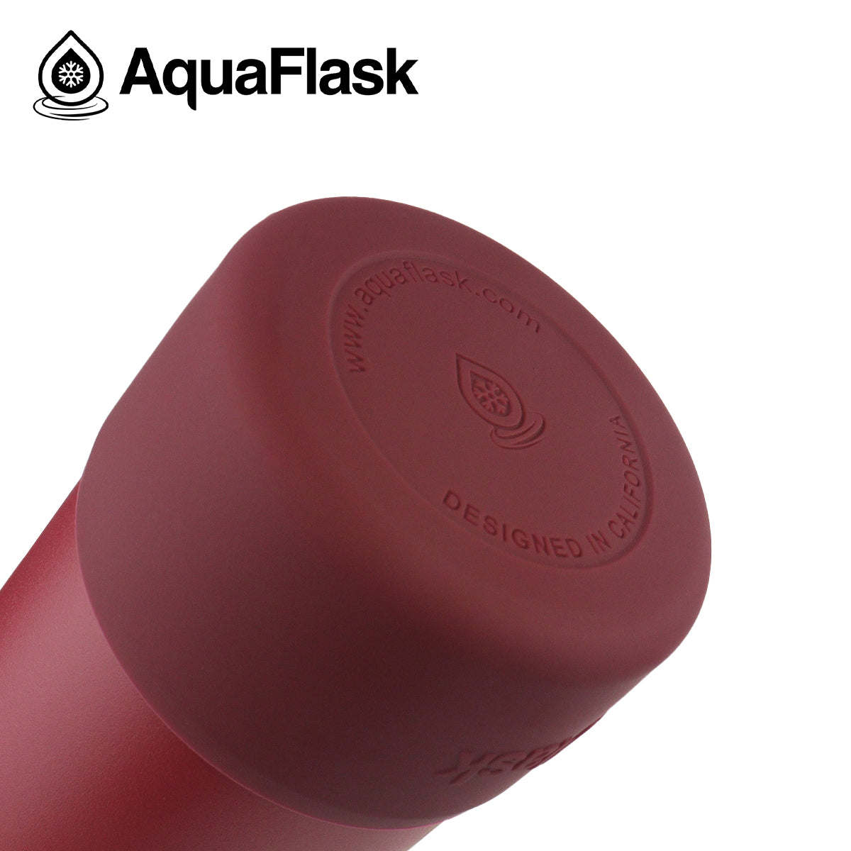 Aqua Flask Boogie Retro Collection 22oz – Wine Red